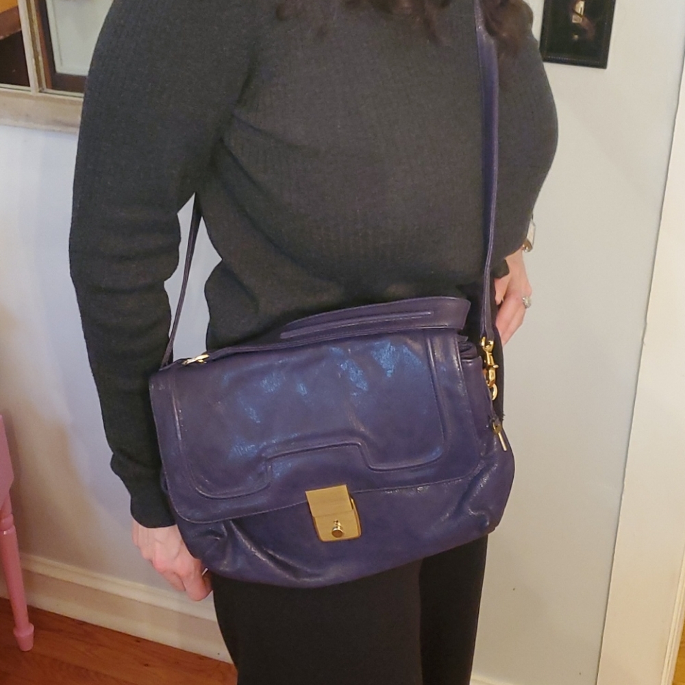 Leather Andrea Brueckner handbag